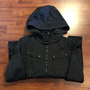 Lululemon Black Rain Jacket